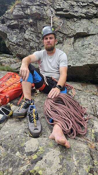 Martin Klusák alaposan tesztelte a Garmont Dragintail LT EVO-t sziklán