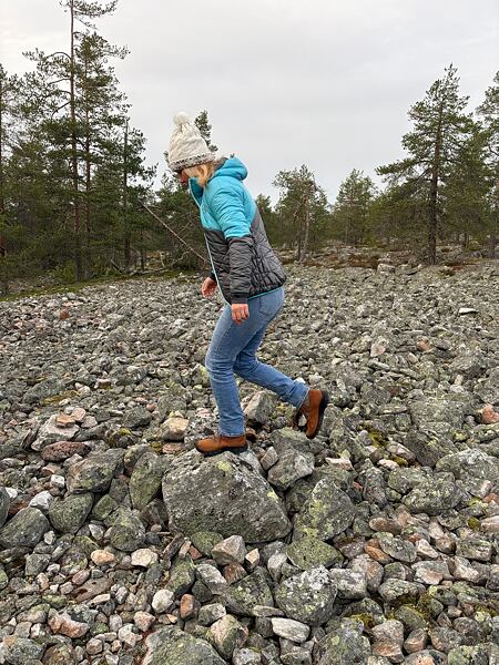 KEEN GRETA BOOT II WP női téli cipő - a köveken